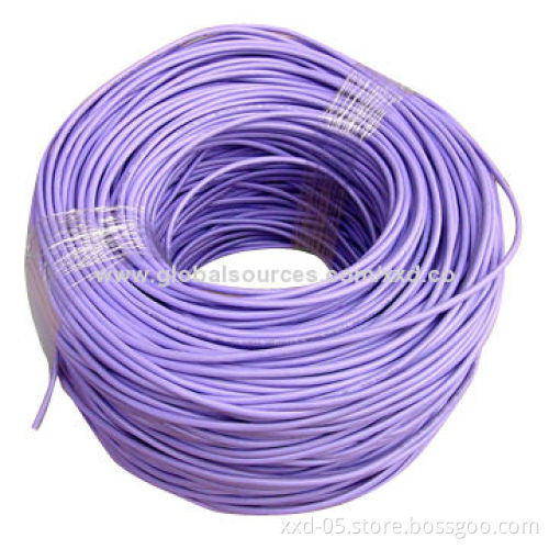 24AWG Solid Copper UTP Cat6 LAN Cable with Rip Wire New PVC JacketNew